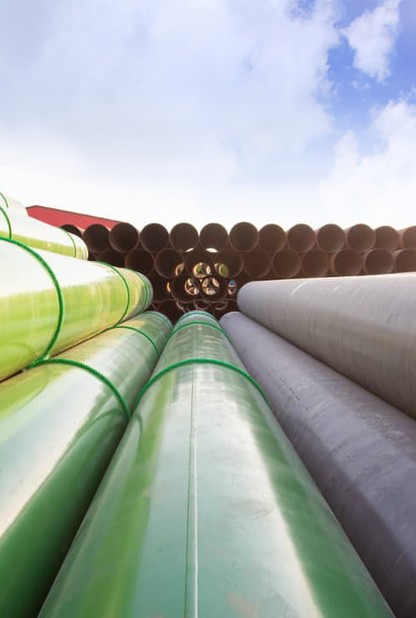 SUPPLY CHAIN OF OIL, GAS AND WATER PIPELINES